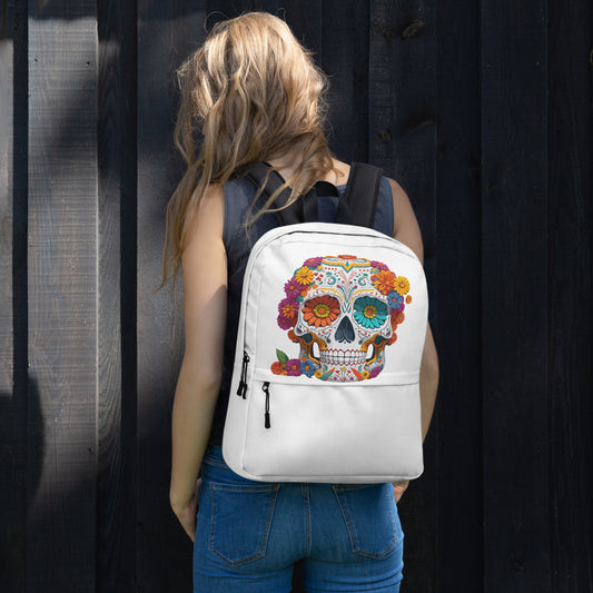 Day of the Dead Floral Backpack