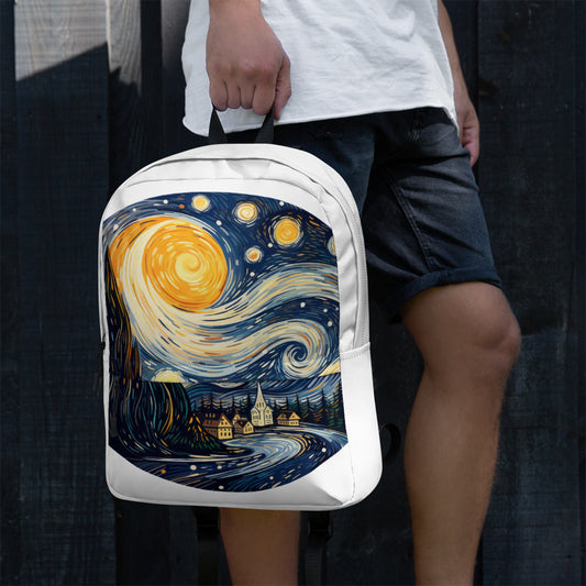 Starry Night Van Gogh Backpack