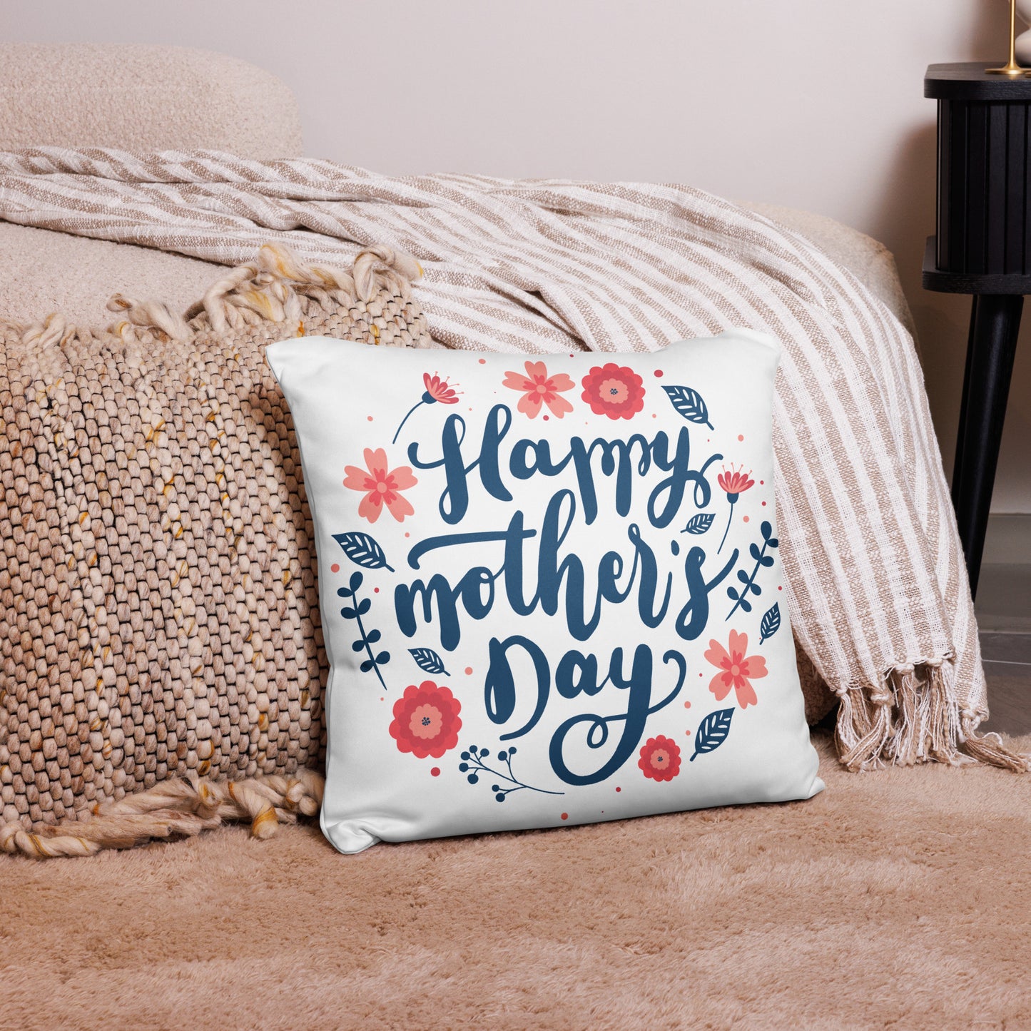 Happy Mother's Day Throw Pillow
