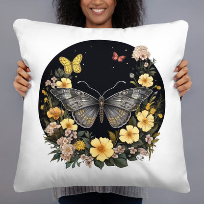 Butterflies throw Pillow