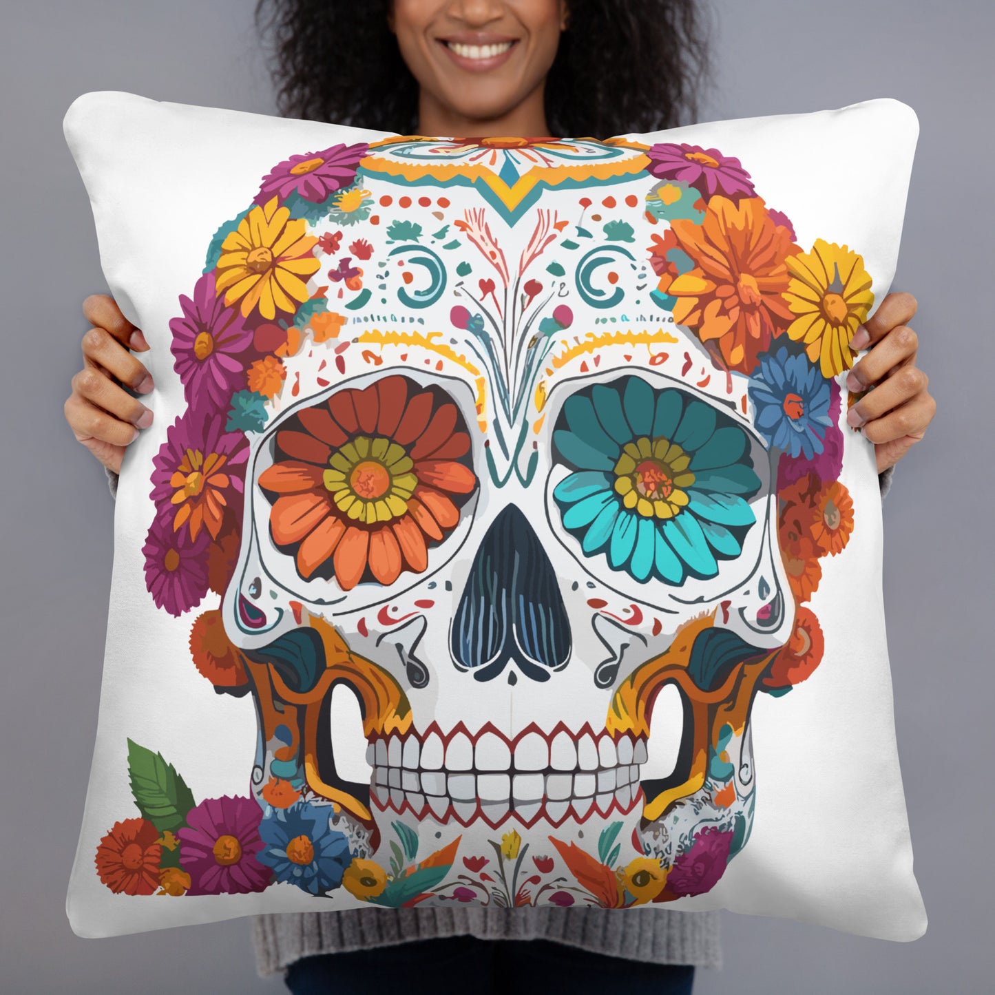Day of the Dead couch Pillow