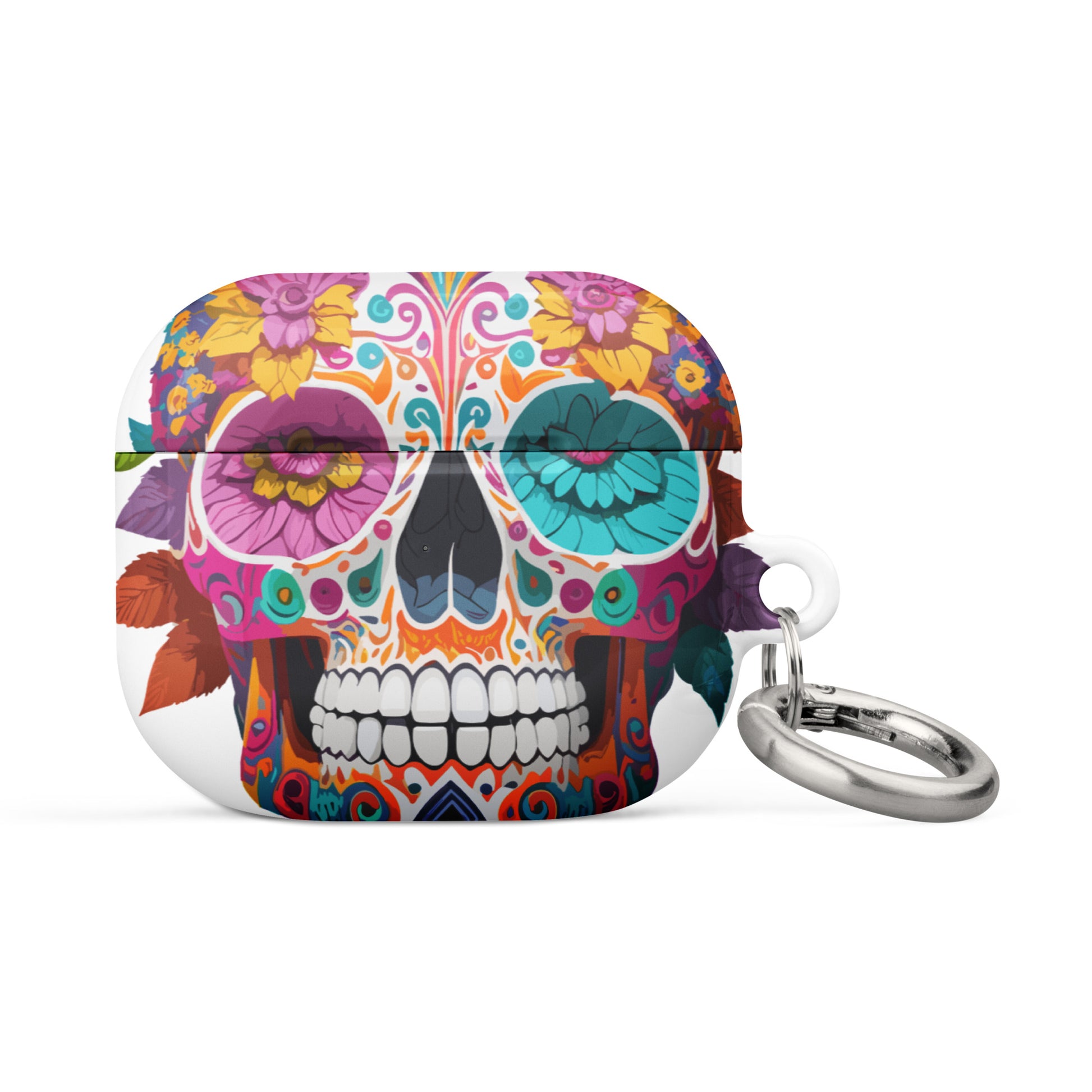 colorful skull AirPods® Case
