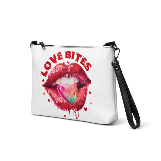 Love Bites Sexy Lips Crossbody Bag