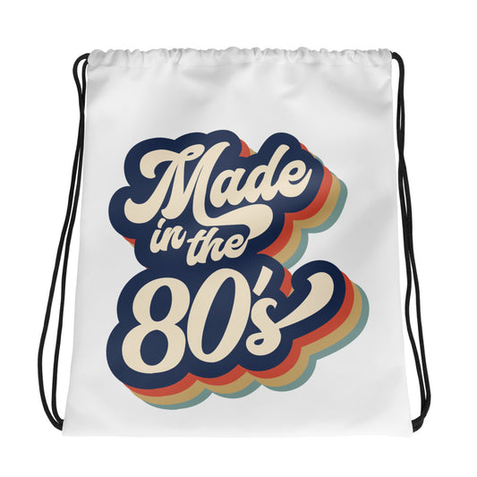 Made in the 80's Drawstring Bag