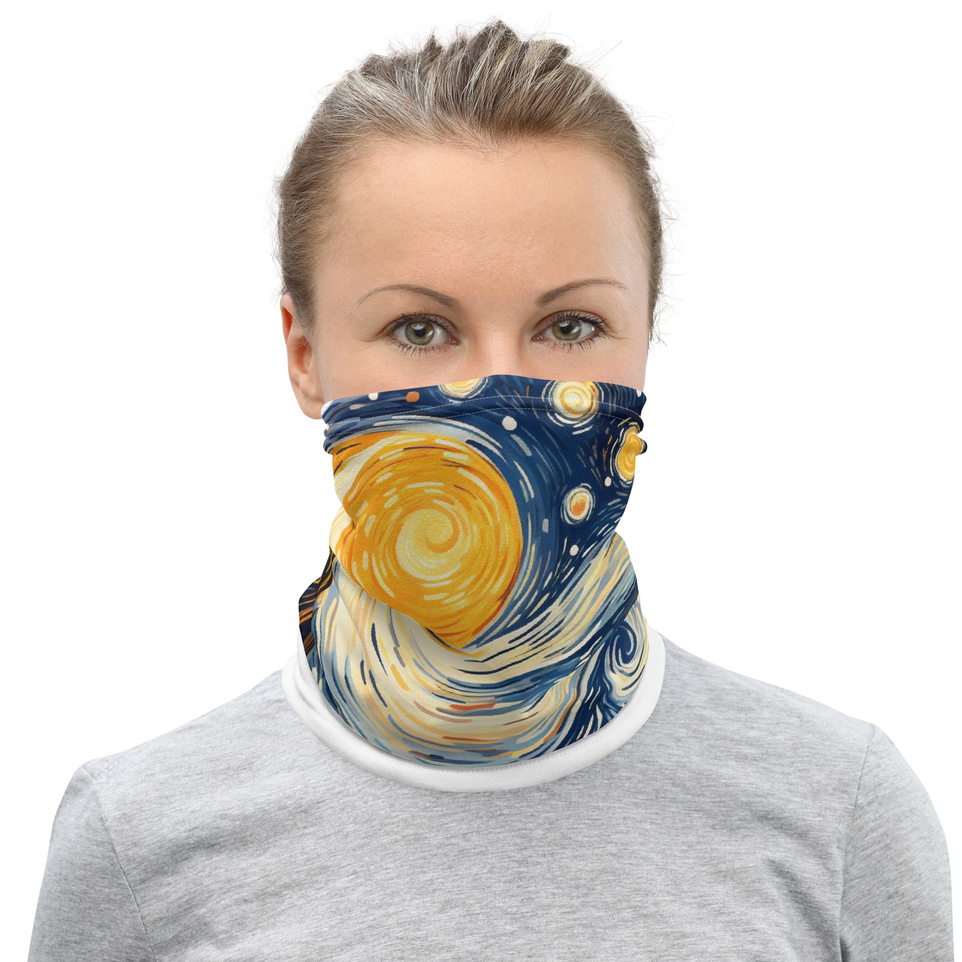 Starry Night Van Gogh Neck Gaiter