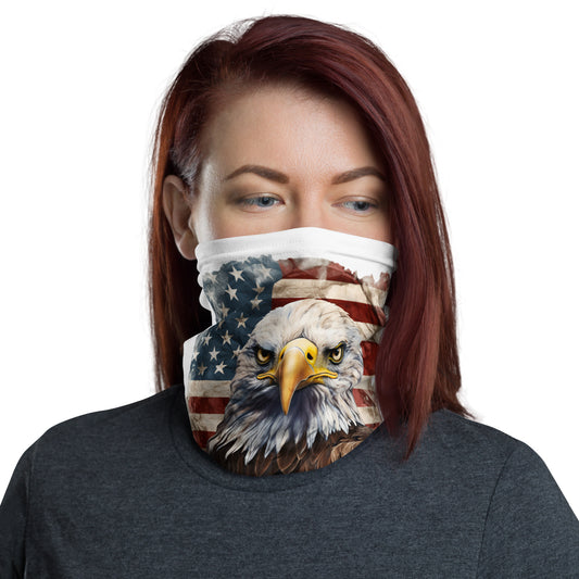 American Bald Eagle Neck Gaiter