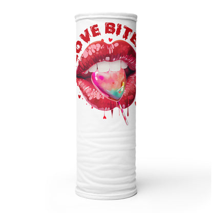 tongue out neck gaiter
