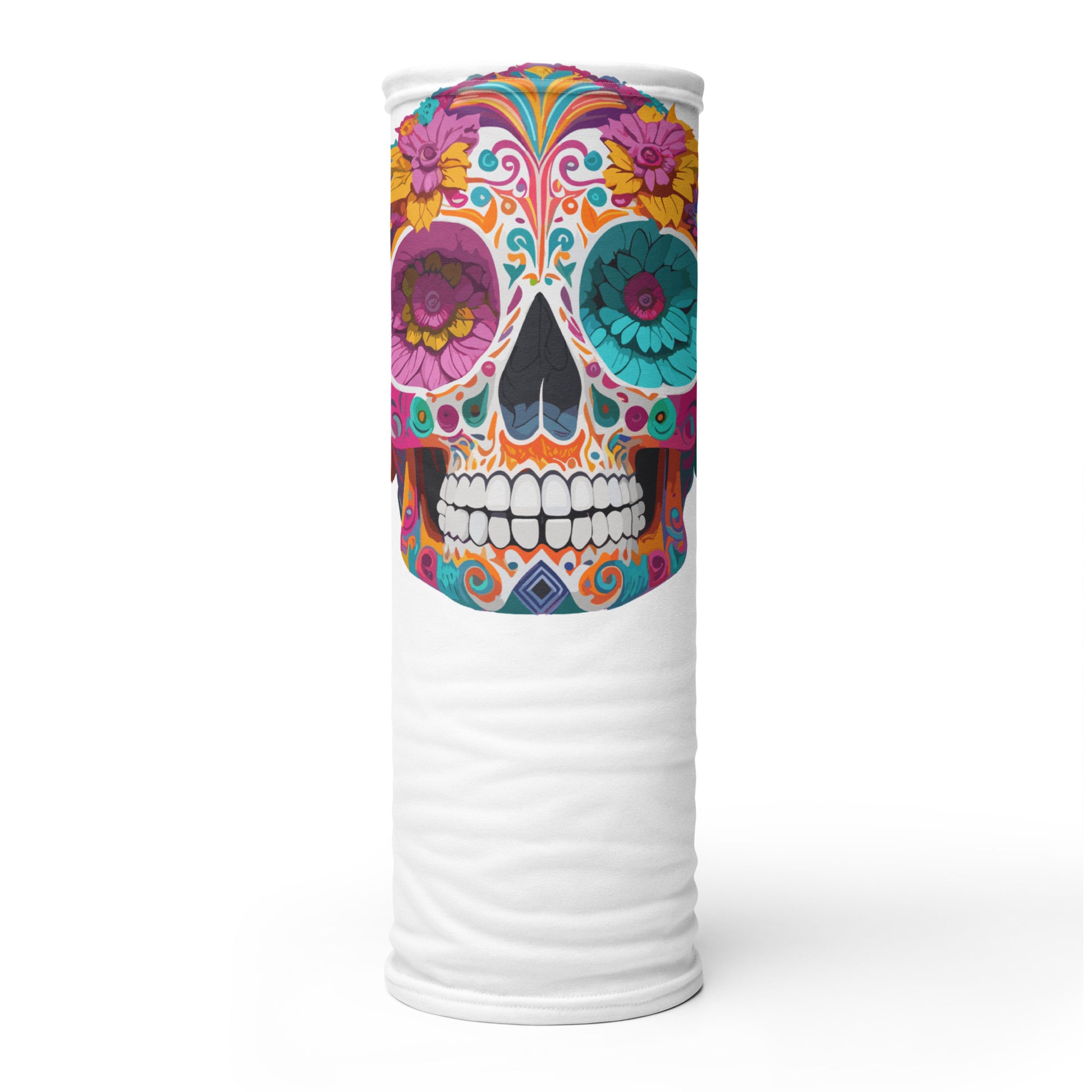 sugar skull Neck Gaiter