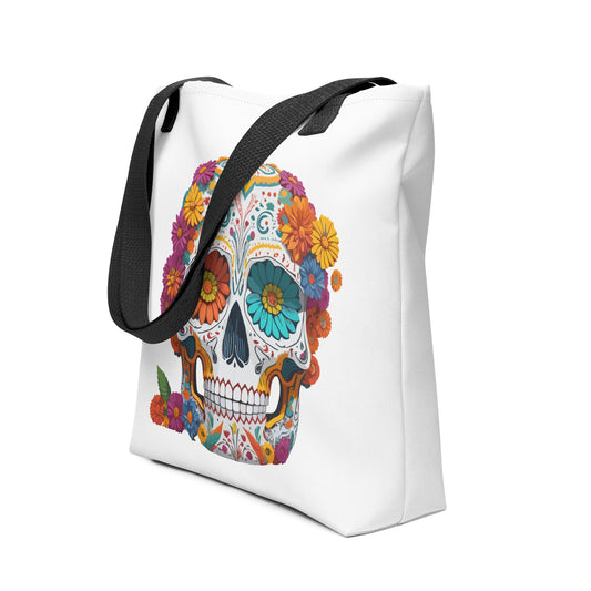 Sugar Skull Tote Bag