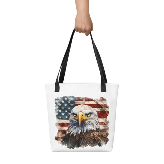 American Bald Eagle Tote Bag