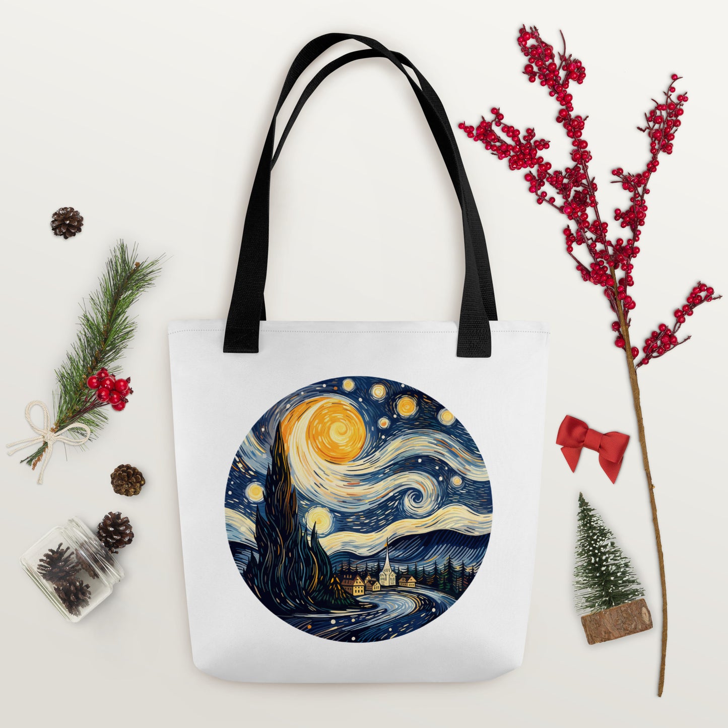 Starry Night Tote Bag