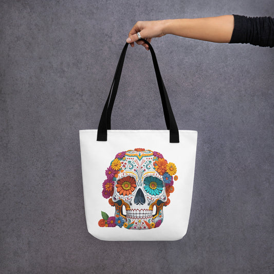 Mexican Skull Tote Bag