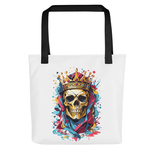 Skull & Crown Tote Bag