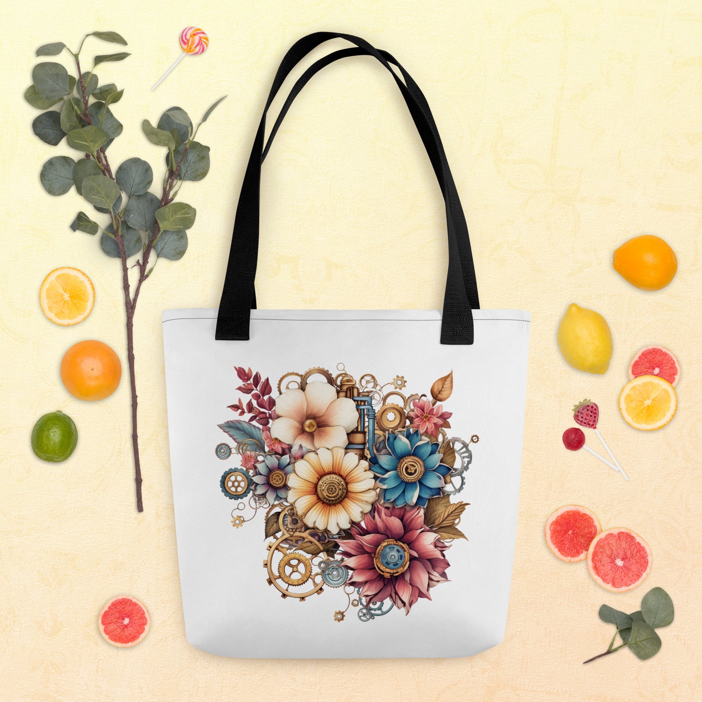 Floral Tote Bag