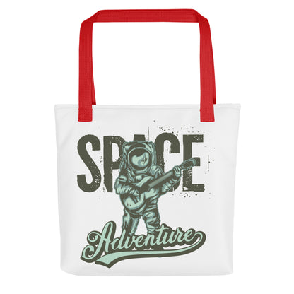 Astronaut Rocks Tote Bag