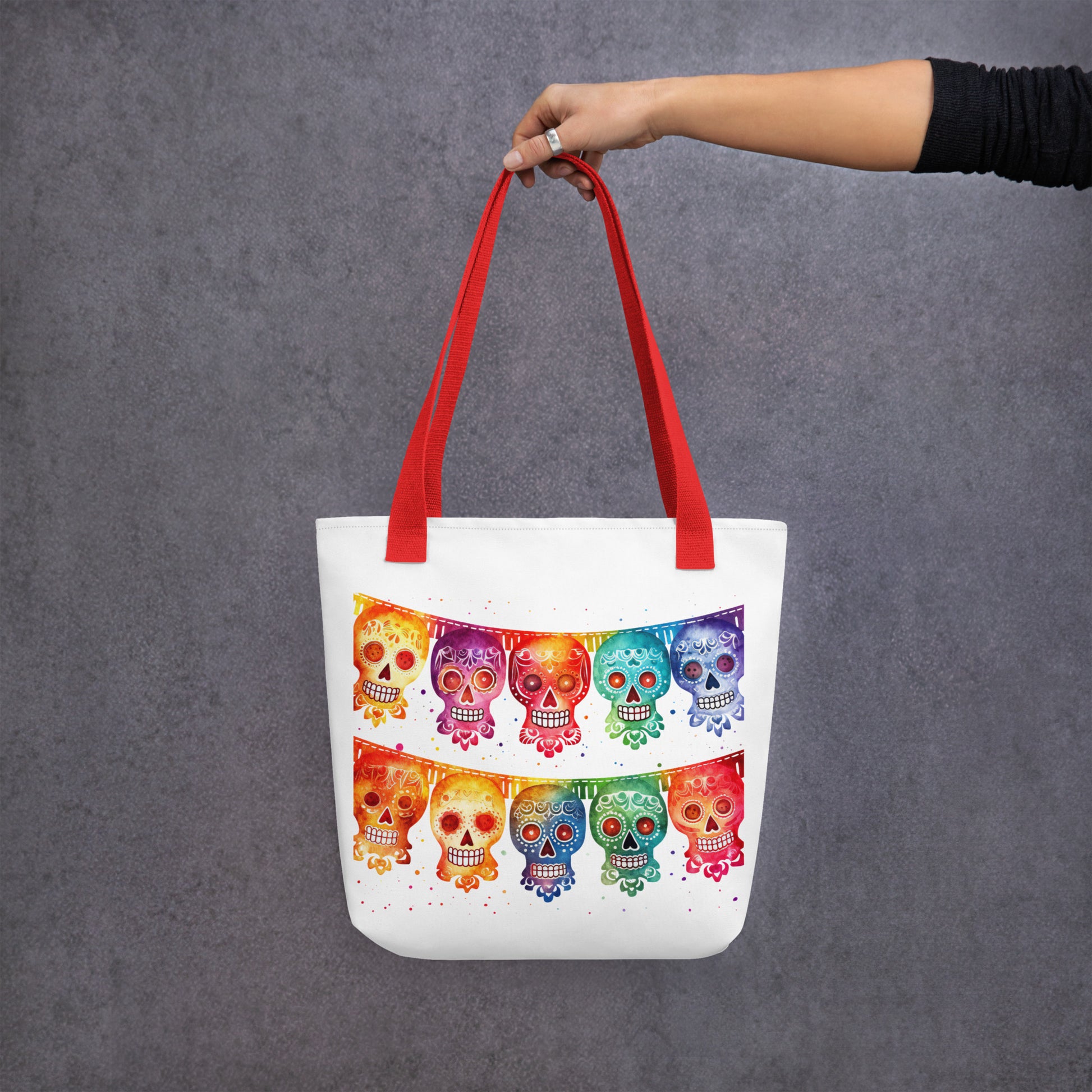 Mexican Fiesta Flags Tote Bag