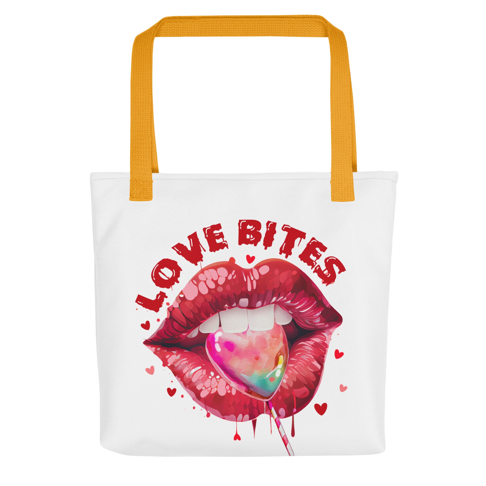 tongue tote bag