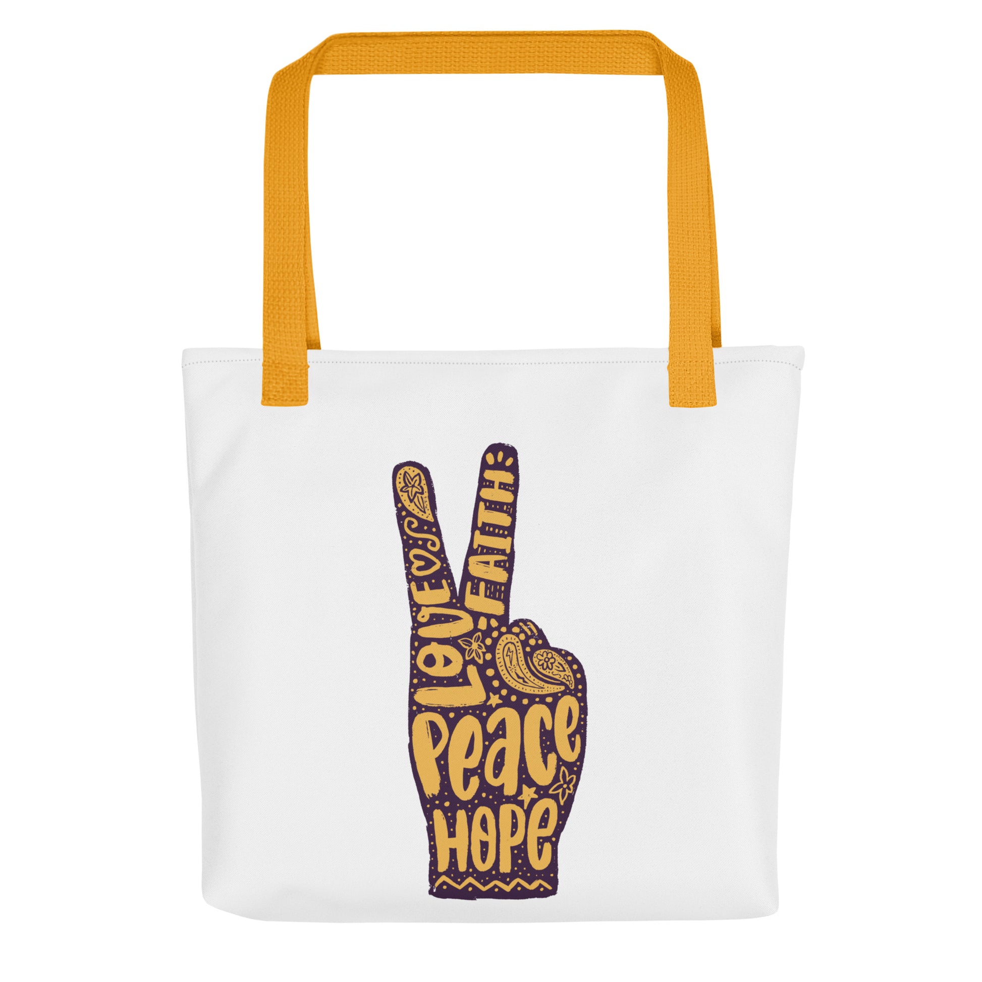 Peace Sign Tote