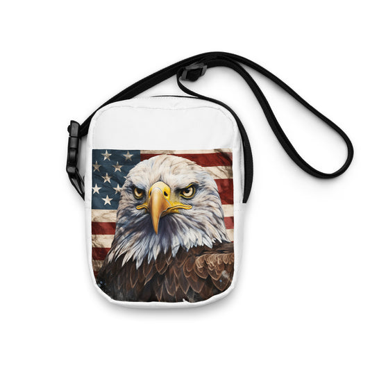 American Bald Eagle Utility Crossbody Bag