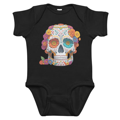 Day of the Dead Floral Onesie