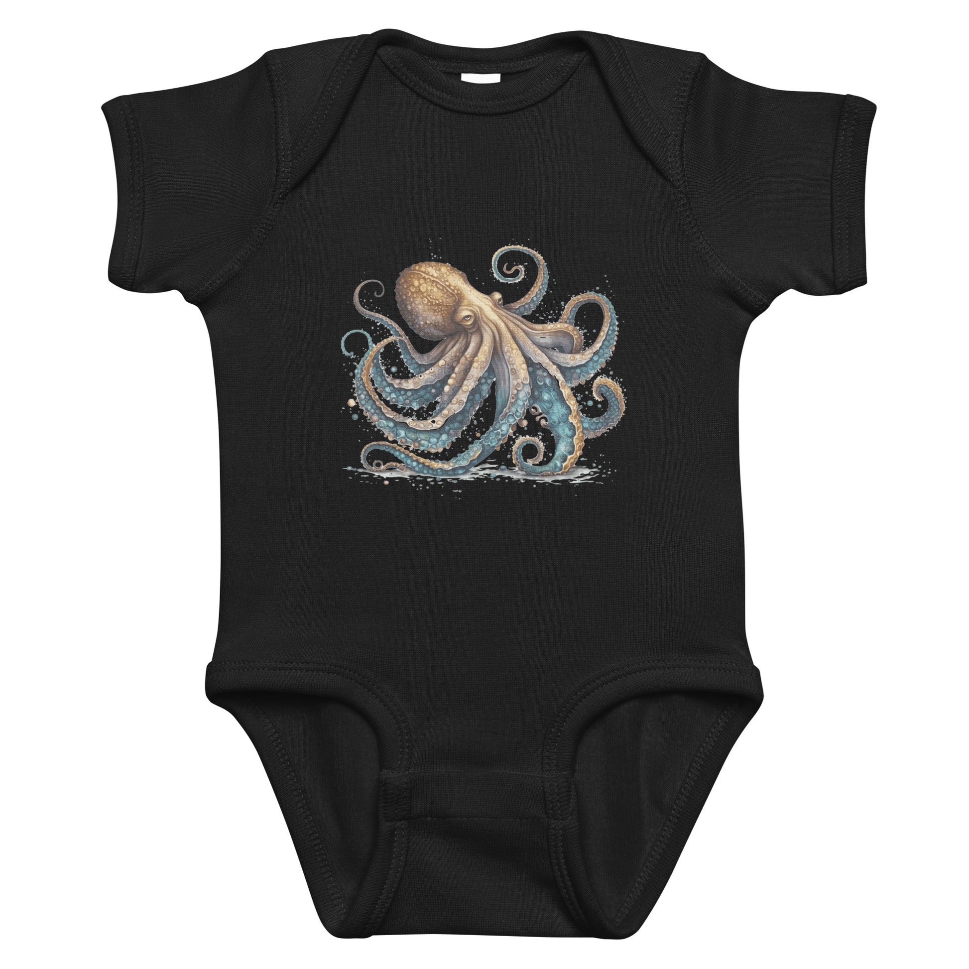  Octopus Kraken Baby Onesie