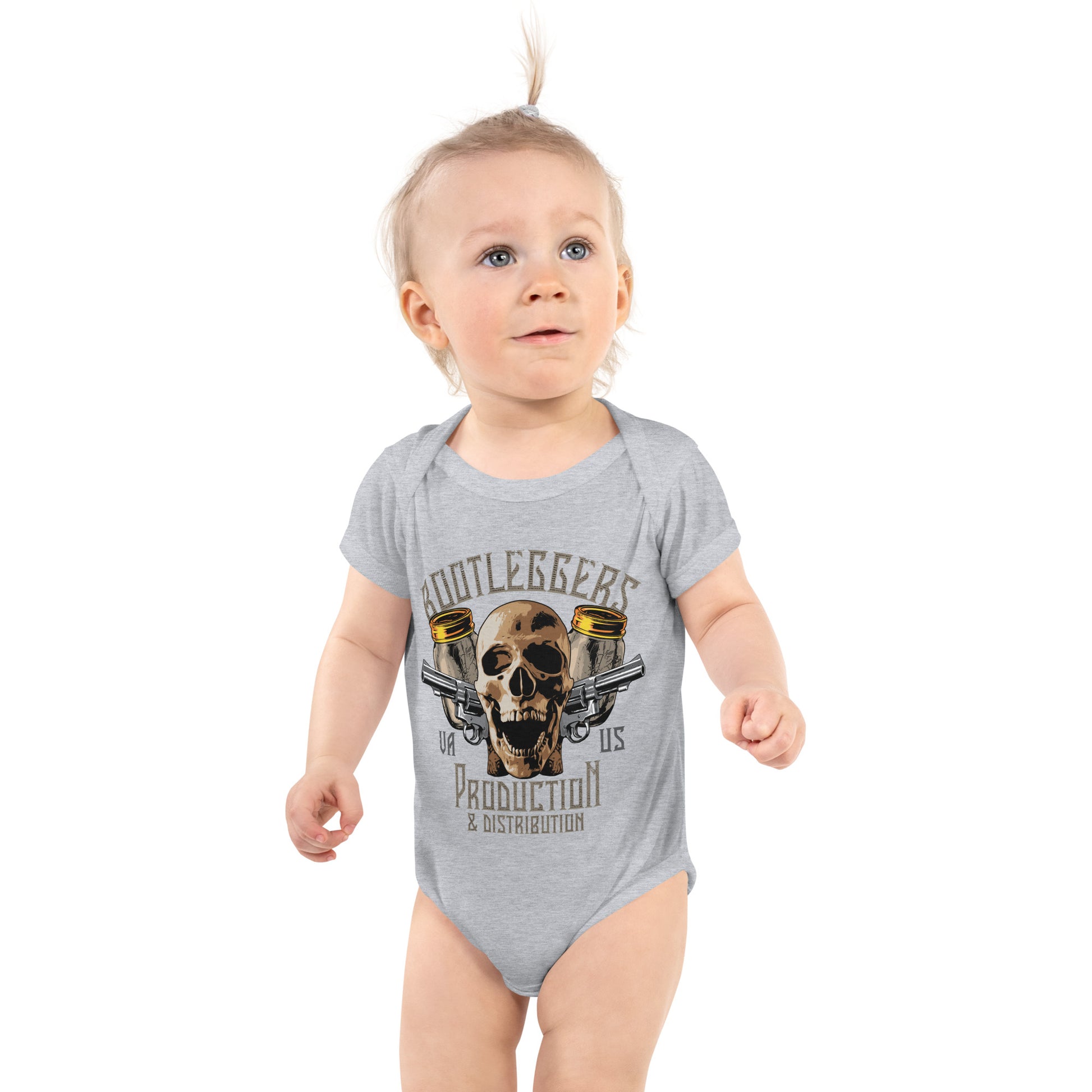 Moonshine Bootleggers Baby Onesie