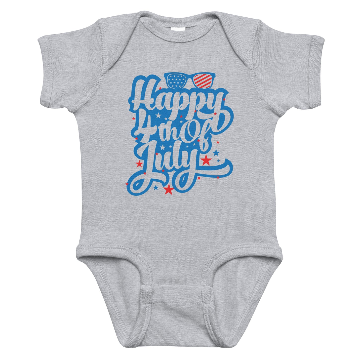 Happy 4th of July Baby Onesie