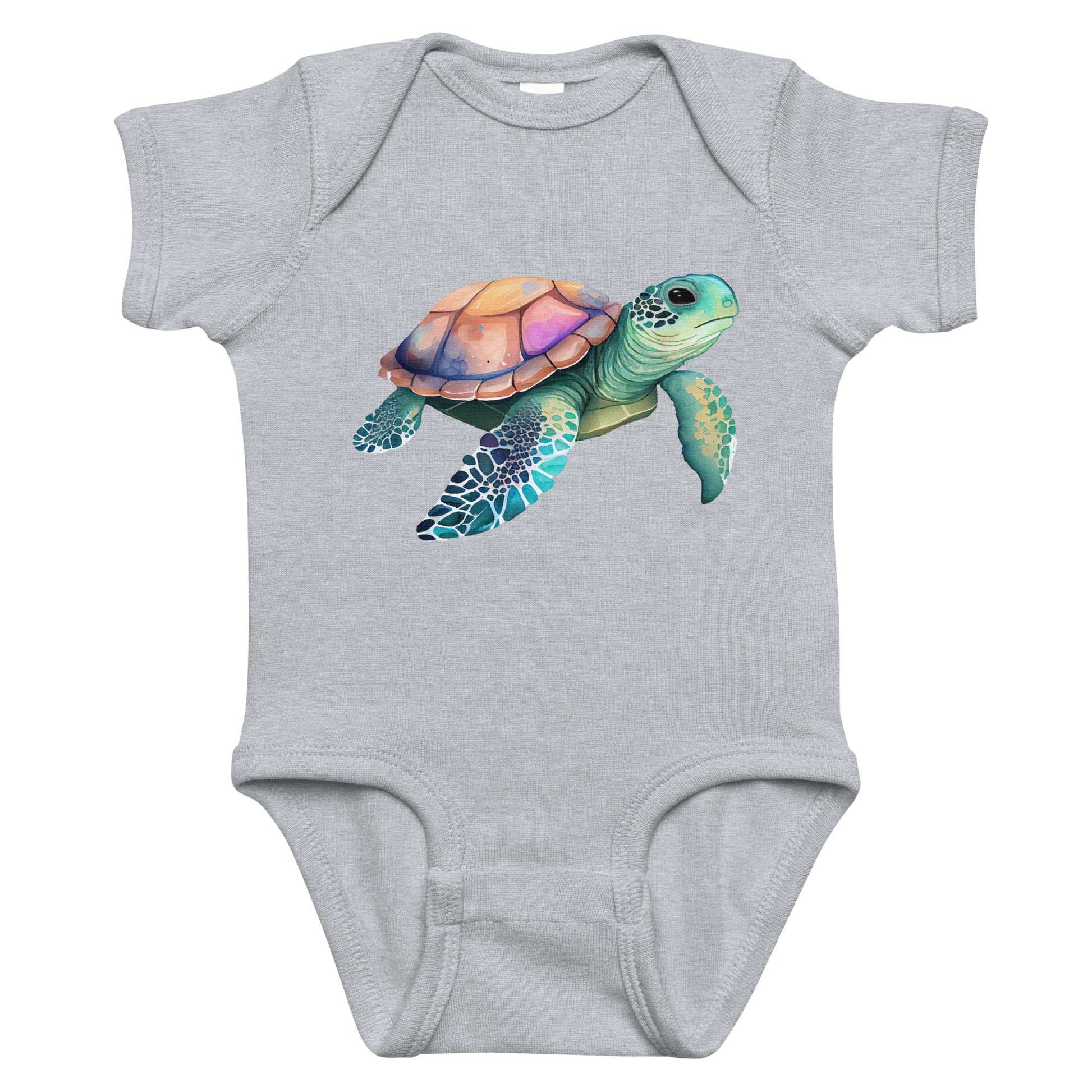 Sea Turtle Baby Onesie