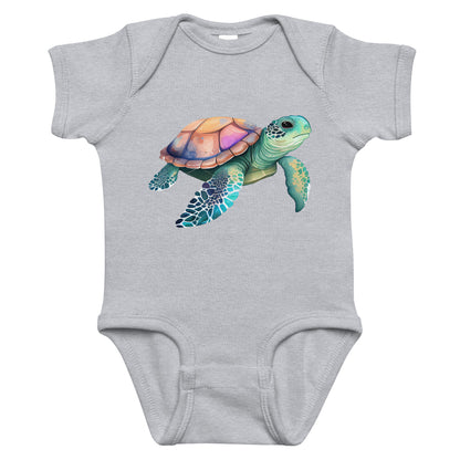 Sea Turtle Baby Onesie