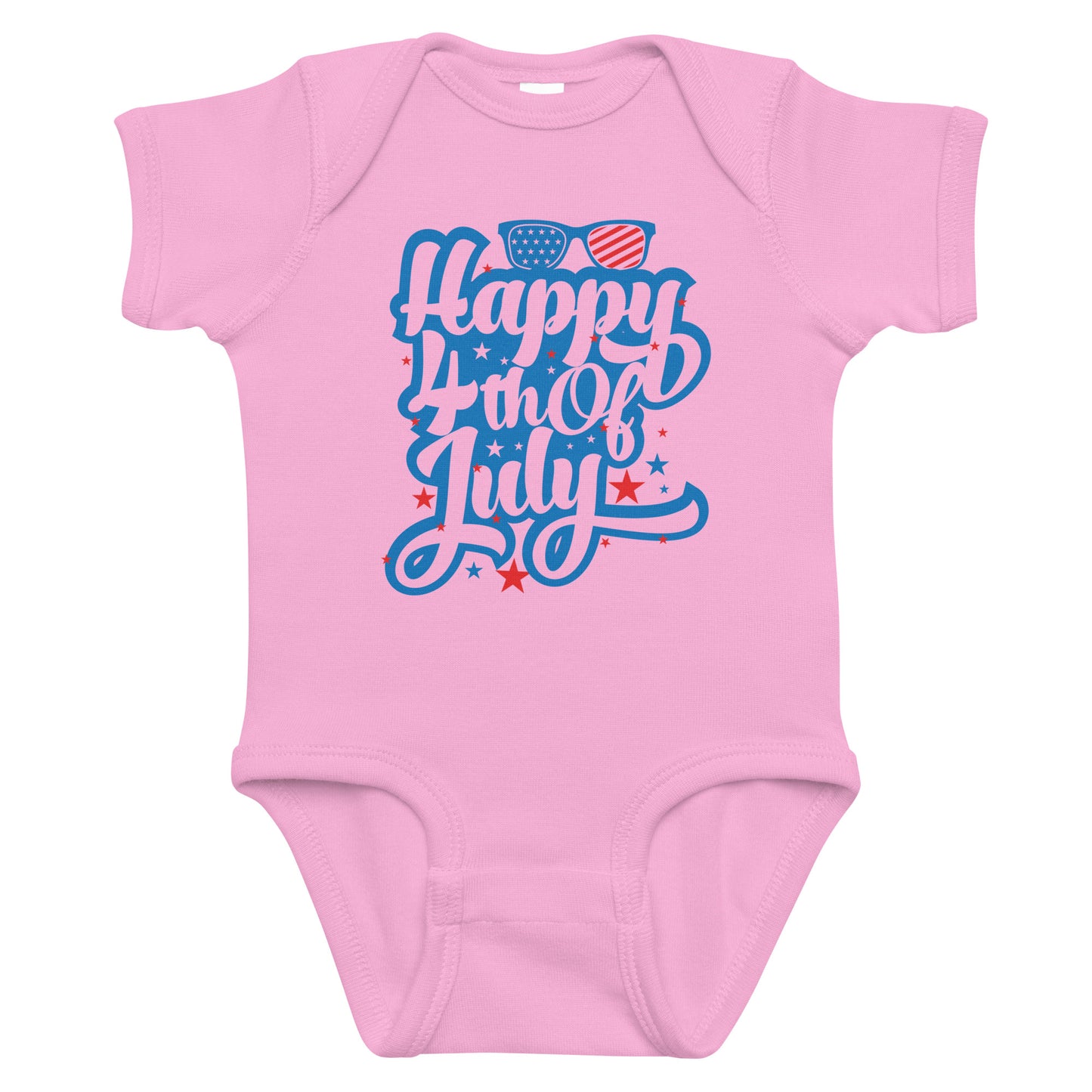 Happy 4th of July infant Onesie