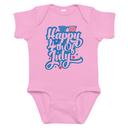 Happy Independence Day Baby Onesie