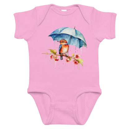 baby bird baby onesie