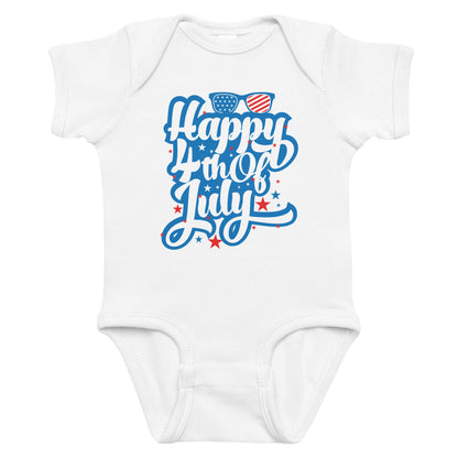 Happy Independence Day Baby Onesie