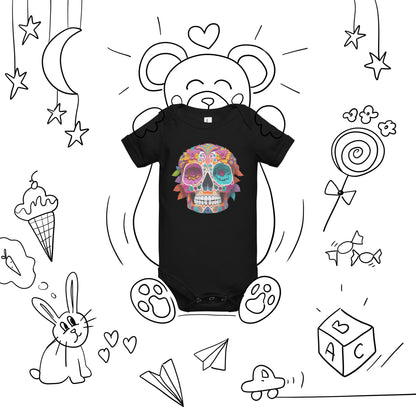 Dia De Los Muertos Baby Onesie