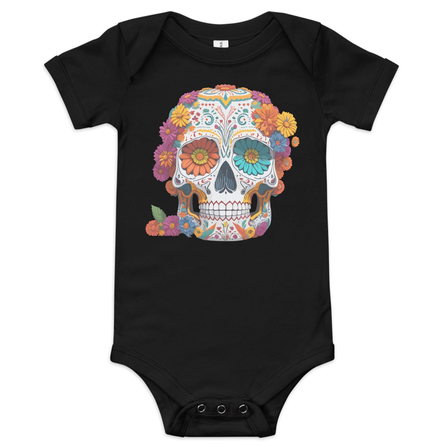 Sugar Skull Baby Onesie