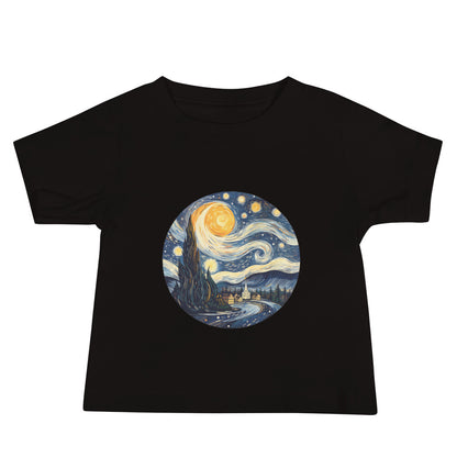 Starry Night Van Gogh Baby T-Shirt