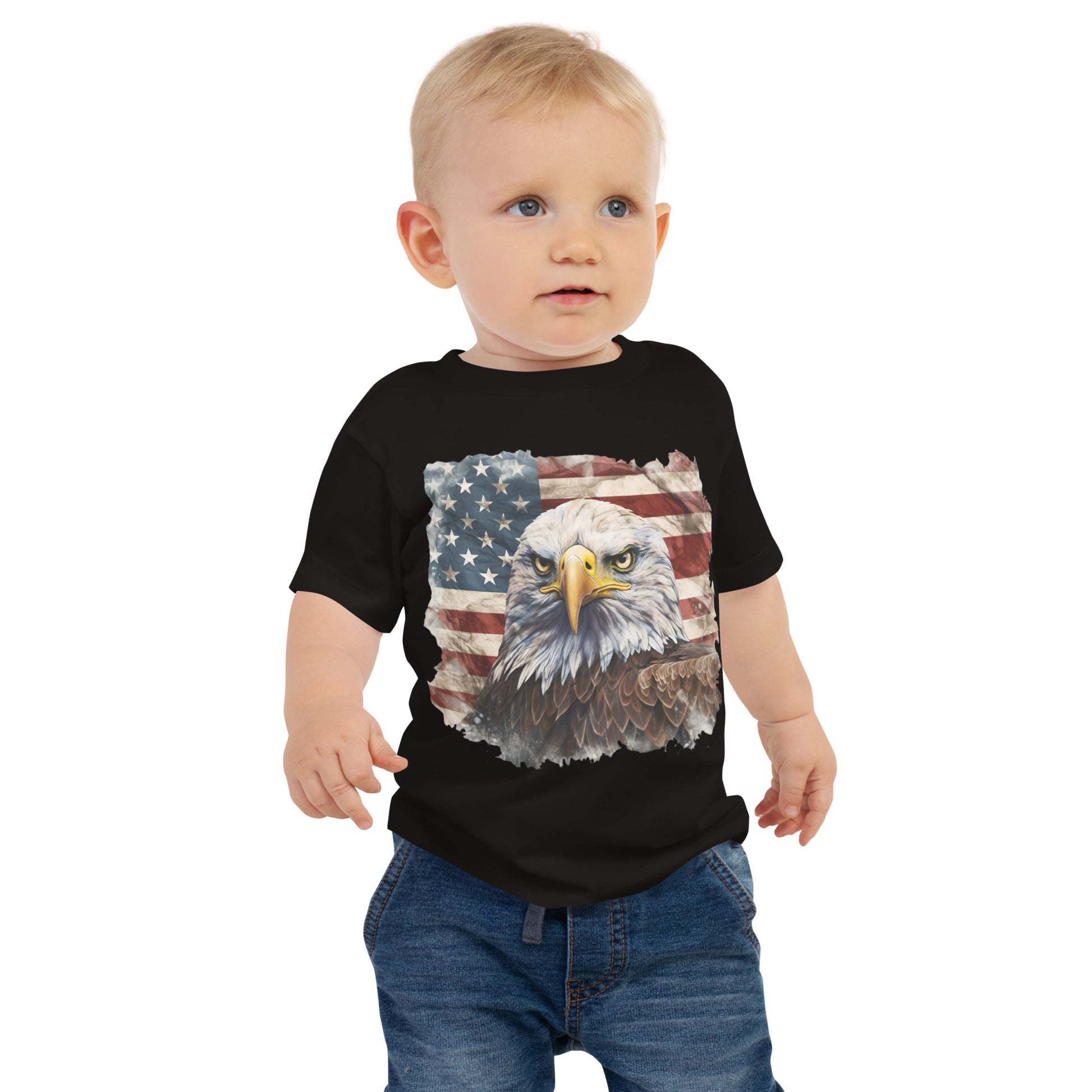 USA Flag Baby T-Shirt