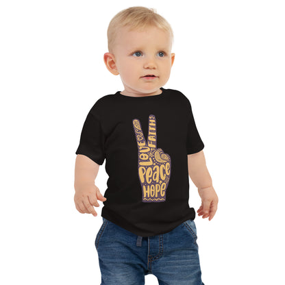 Love, Hope, Faith Baby T-Shirt