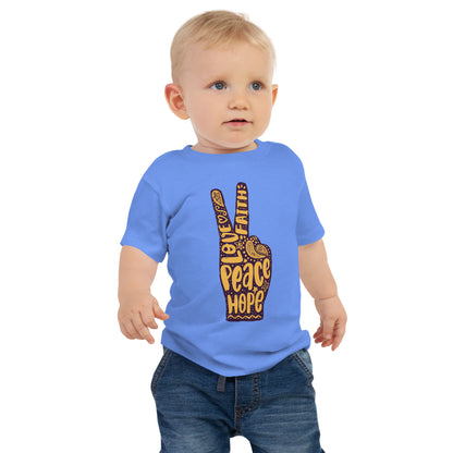 Love, Hope, Faith, Peace Baby T-Shirt