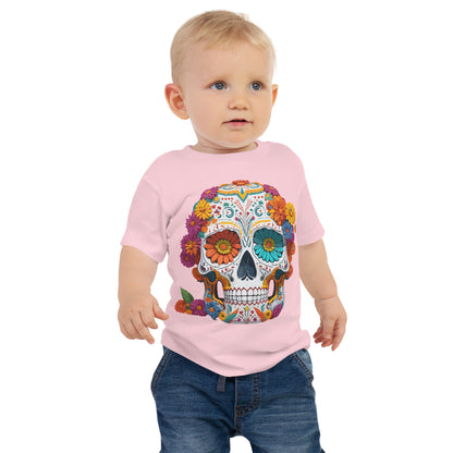 Sugar Skull Baby Jersey T-Shirt