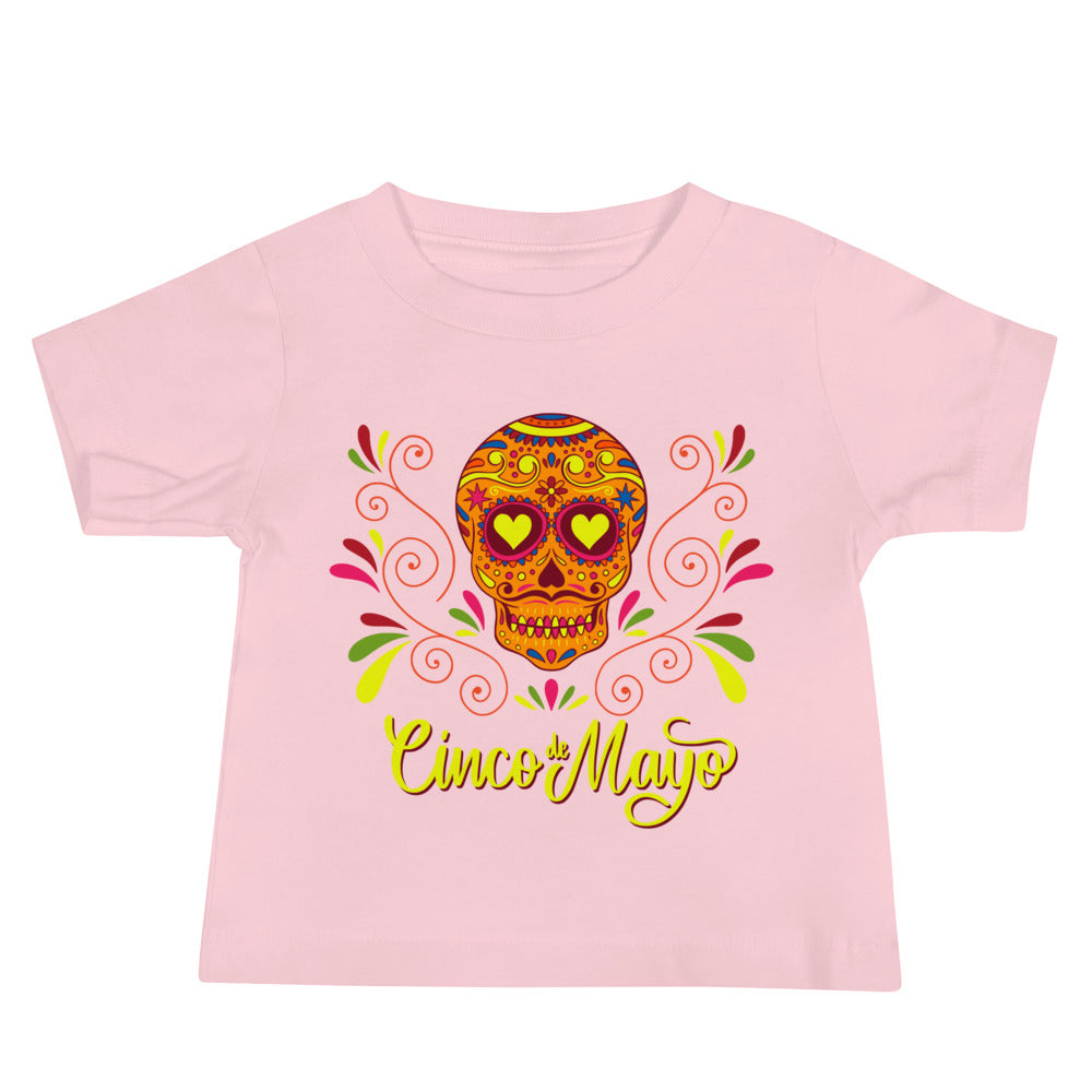 Cinco De Mayo Sugar Skull infant T-Shirt