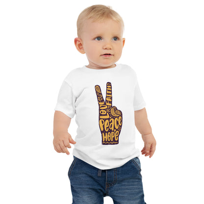 Love, Hope, Faith Baby tee shirt