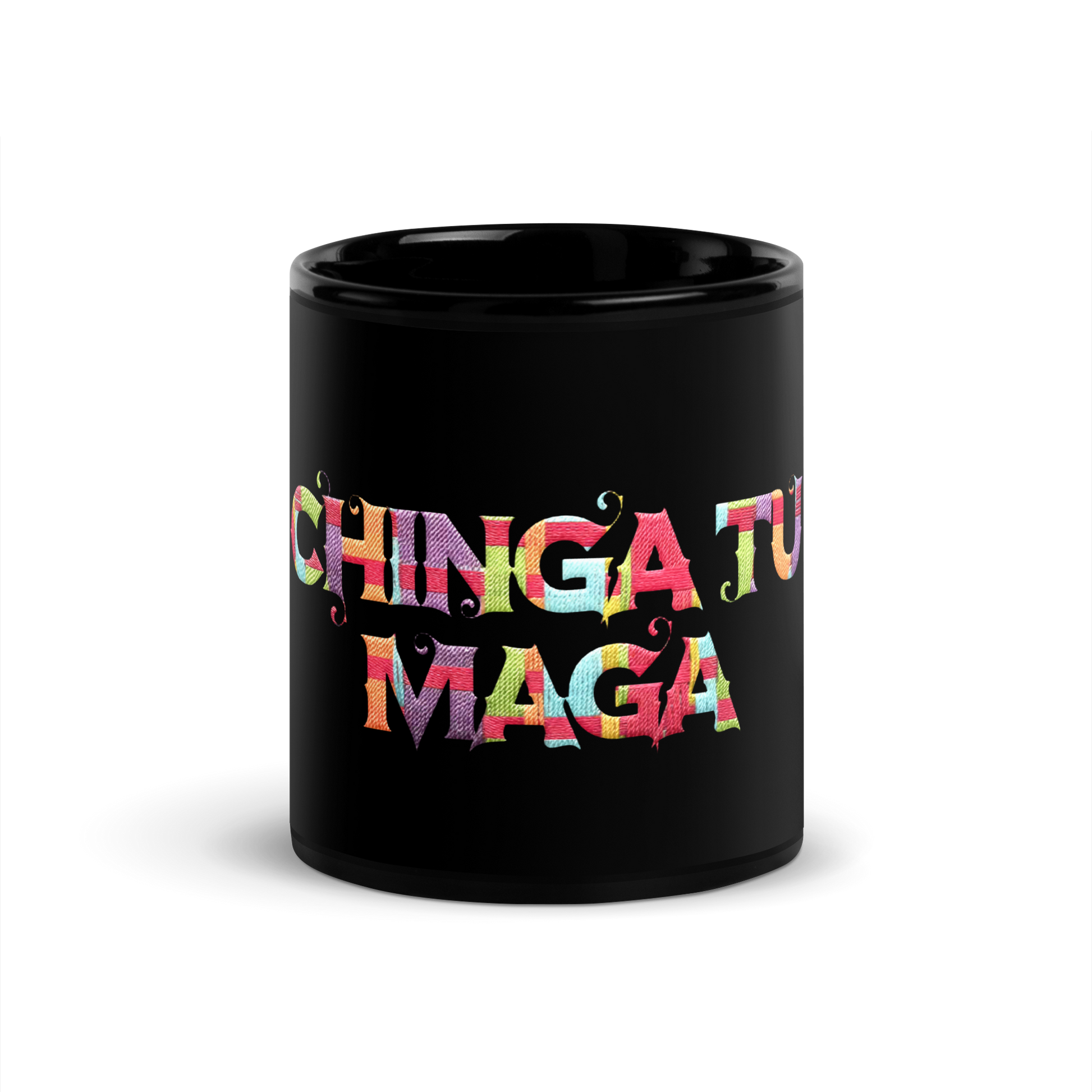 chinga tu maga coffee cup