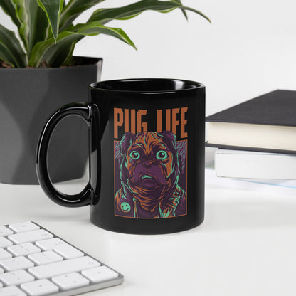 PUG LIFE Black Coffee cup