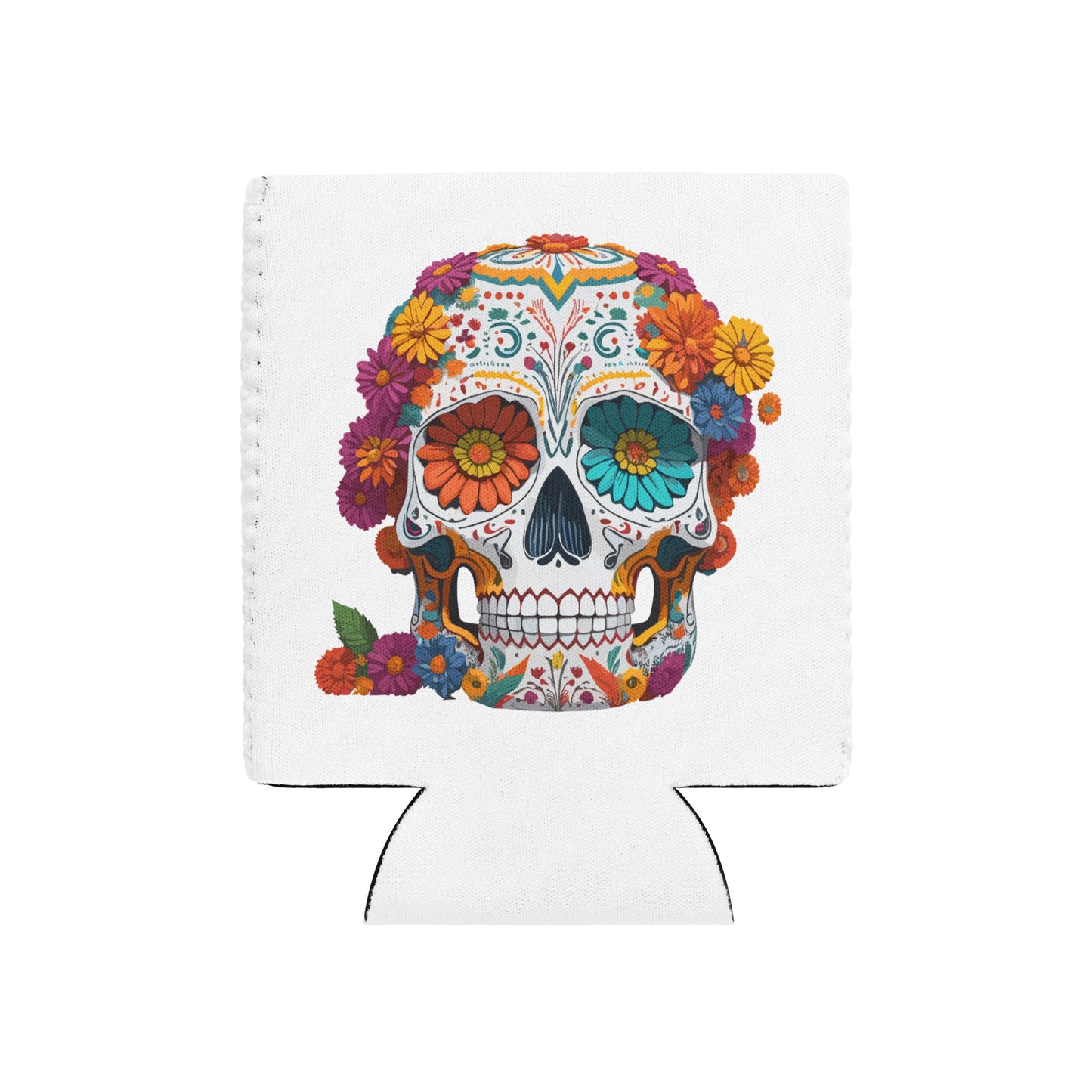 Dia De Los Muertos Beer Can Holder