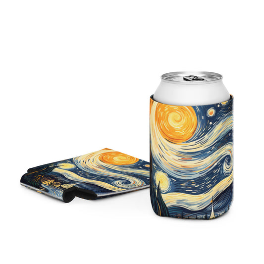Van Gogh Starry Night Can Koozie