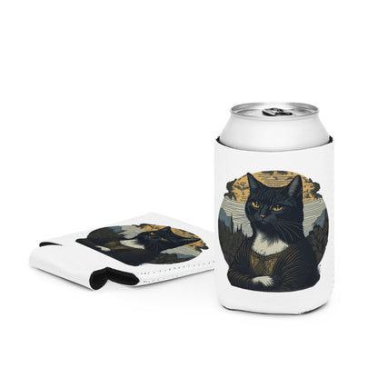 Mona Lisa Cat Drink Koozie
