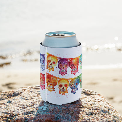 Mexican Fiesta Banner Beer Can Hugger