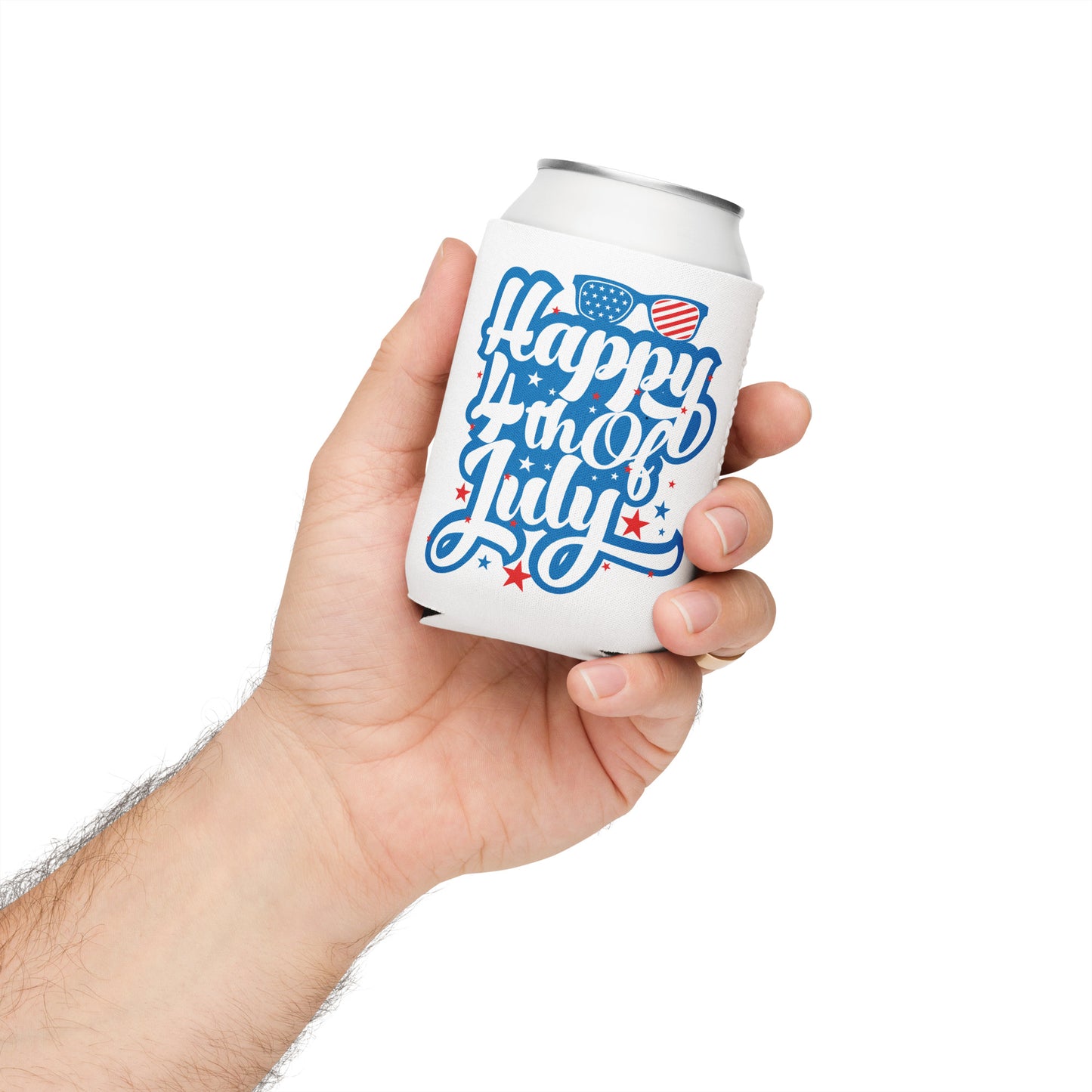 Happy 4th of July Beer Can Holder