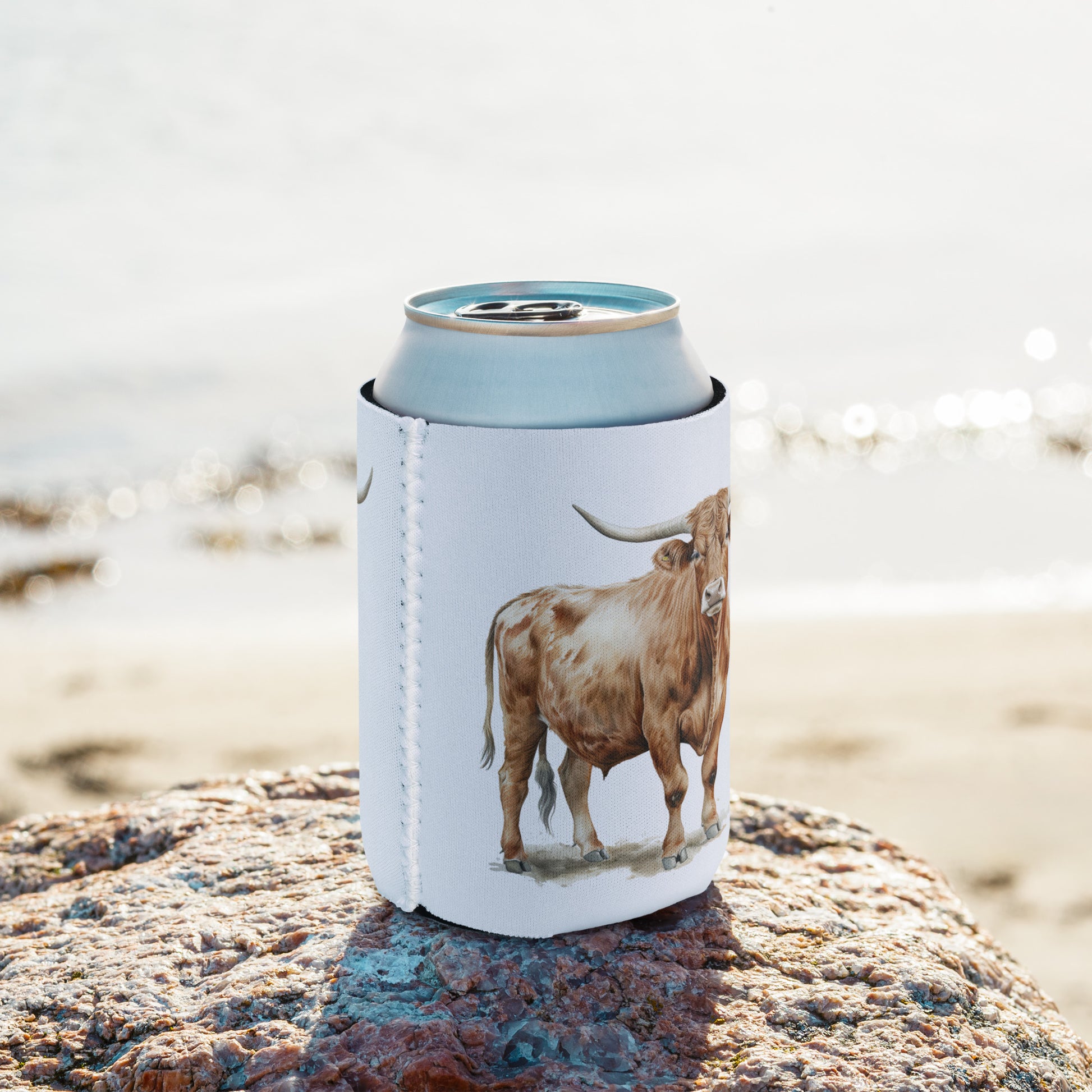 Texas Longhorns Slim Can Sleeve